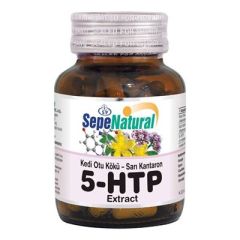5-HTP Hydroxytryptophan Bitkisel Karışım 60 Kapsül x 350 mg