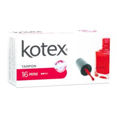 KOTEX TAMPON MINI 16 LI