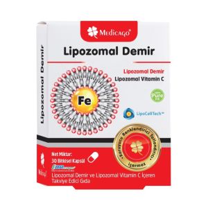 Medicago Liposomal Iron 30 Kapsül