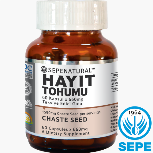 Hayıt  60 Kapsül 660 mg Chaste Seed Bayanlara Hayıt Kapsül