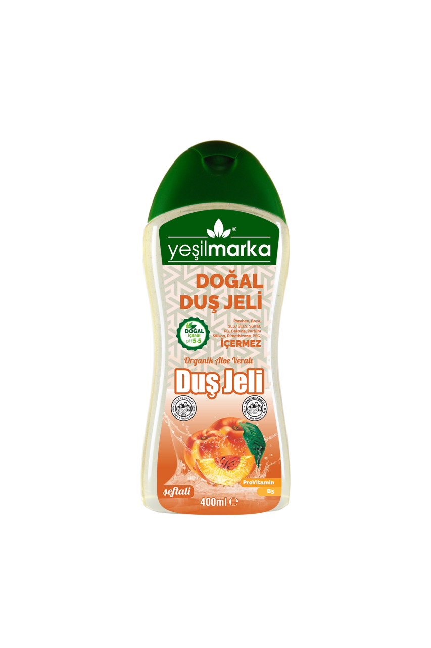 Yeşilmarka Doğal Duş Jeli - Şeftali