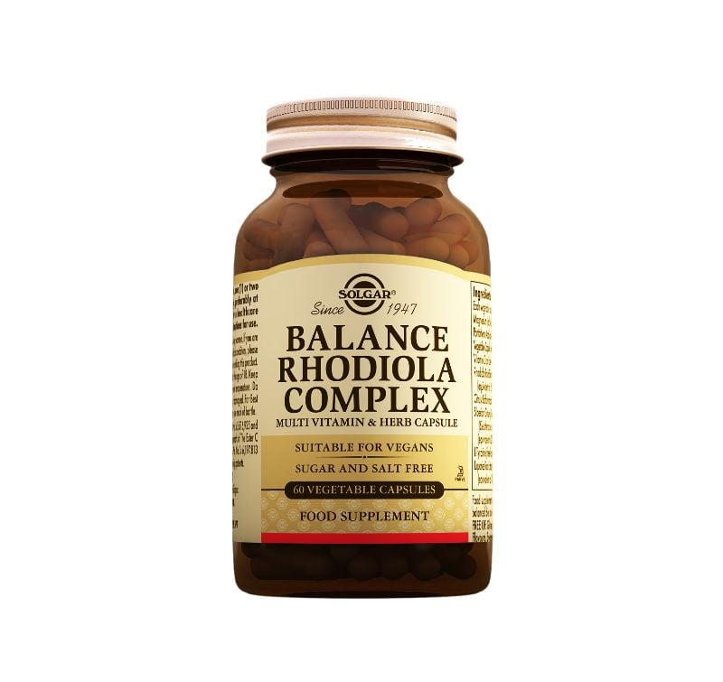 Solgar Balance Rhodiola Complex 60 Kapsül