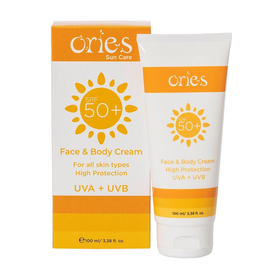 Ories Güneş Kremi Yüz & Vücut Güneş Kremi  SPF50+ 100 ml