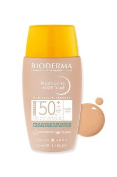 Bioderma Photoderm Nude Touch Spf 50+ Light -- 40ml