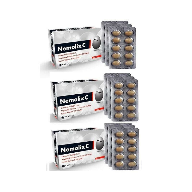 Nemolix C 30 Tablet - 3 Al 2 Öde
