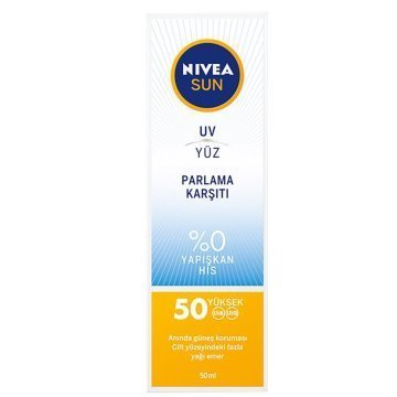 Nivea Sun Parlama Karşıtı Yüz Kremi SPF50 50ml