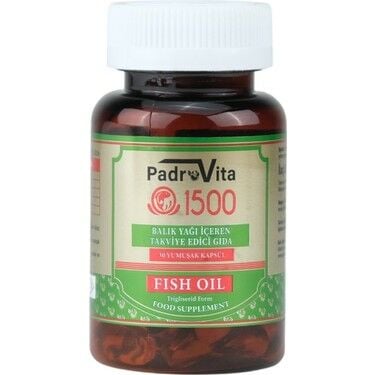 Padrovita Omega 3 1500 mg Balık Yağı 30 Kapsül