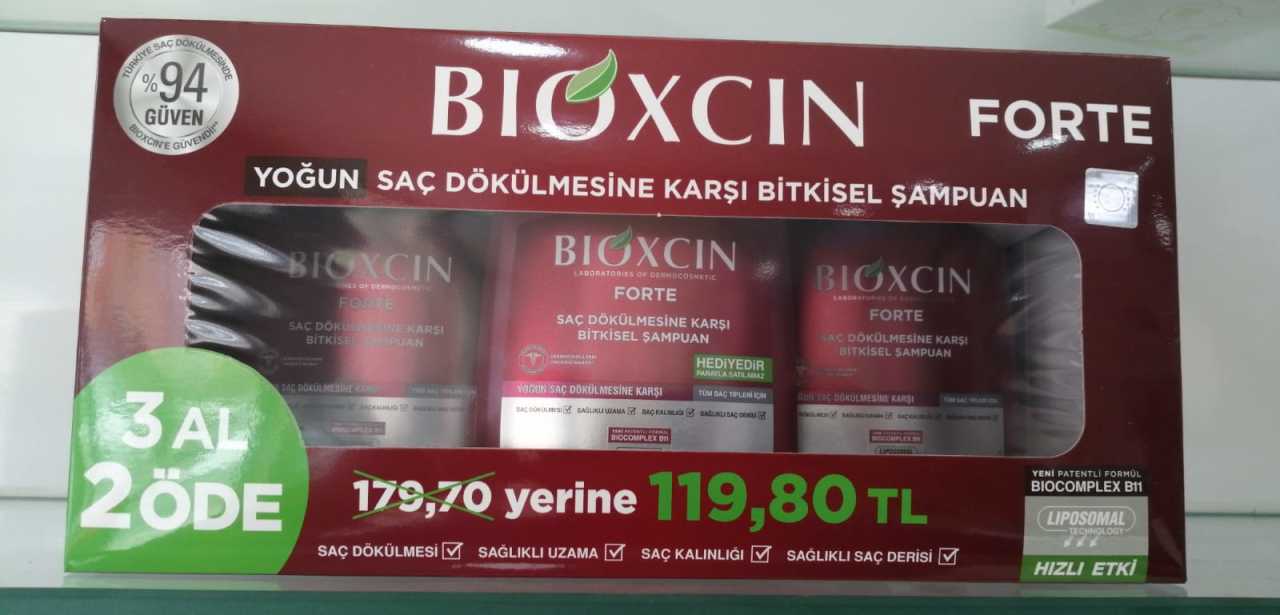 Bioxcin Forte Şampuan 300Mlx3    
