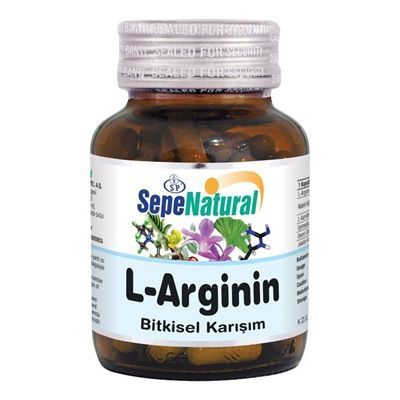 L-Arjinin Bitkisel Karışım 90 Kapsül x 380 mg