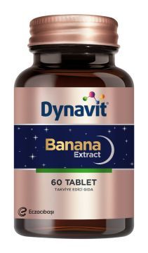 SKT:02/2023 Dynavit Banana Extract 60 Tablet