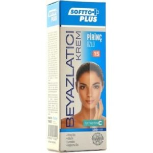 Softto Plus Pirinç Özlü Beyazlatıcı Krem 120 ml