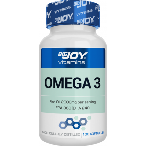 BigJoy Omega-3 100 Softgels