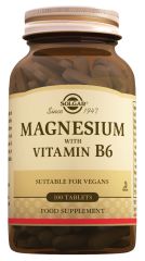 Solgar Magnesium With Vit B6 100 Tablet