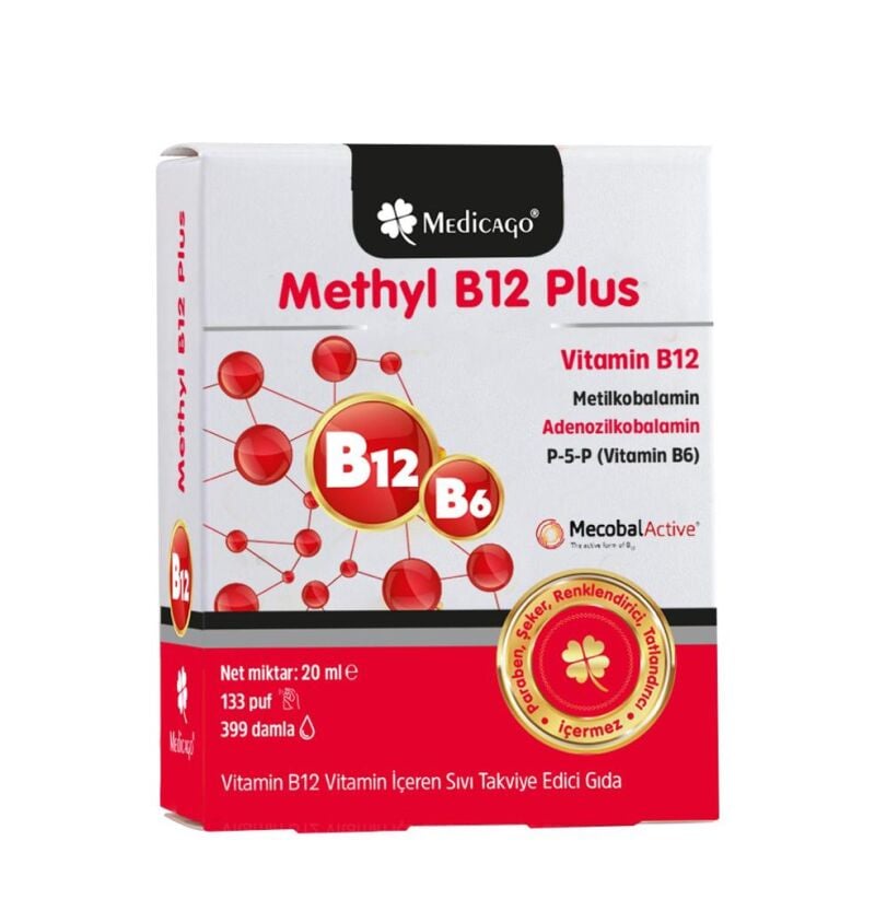 Methyl B12 Plus Medıcago 20 Ml Spr.