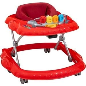 Baby2Go 2384 Step Müzikli Yürüteç - Kırmızı