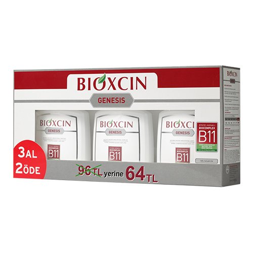 Bioxcin Genesis Yağlı Saçlar İçin 3 Al 2 Öde