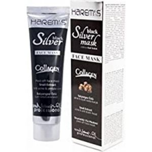 Harem's Siyah Gümüş Maske 100 ml - 6 Adet