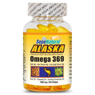 SPN Alaska Omega 369 100 Softgel x 1000mg