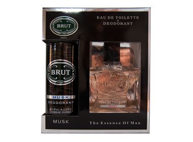 BRUT EDT 100ML+DEO MUSK
