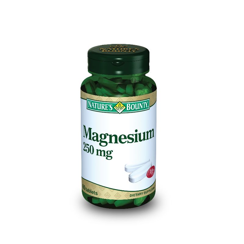 Nature S Bounty Magnesium 250 Mg 60 Tablet