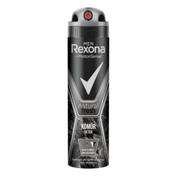 Rexona Men Deodorant 150ml Naturel Fresh Kömür Detox