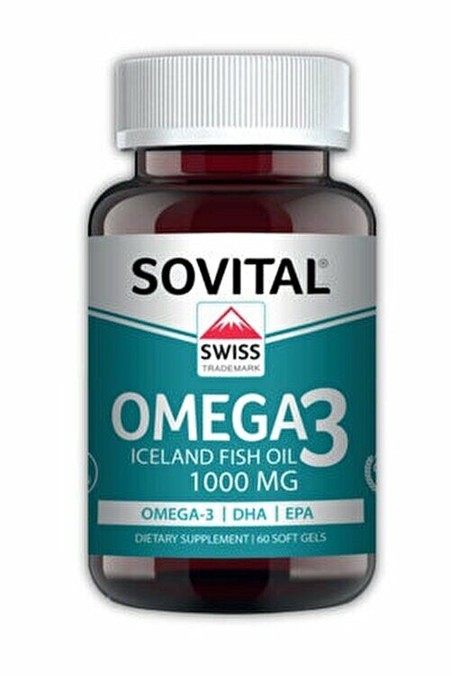 Sovital Premium Omega 3 1000 mg 60 Kapsül