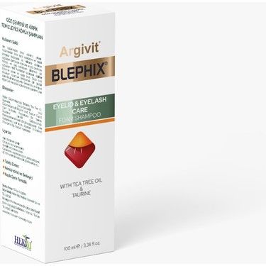 Argivit Blephix Göz ve Kirpik Temizleyici Köpük 100 ml