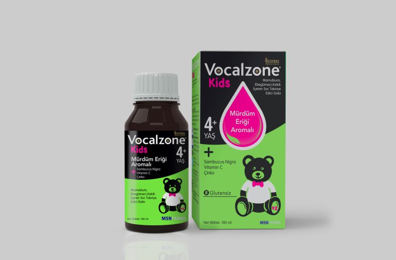 Vocalzone Kıds Oksuruk Surubu 100 Ml