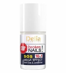 Delia Sos Mega Effect Base Coat  Conditioner Tırnak Güçlendirici 11 ml