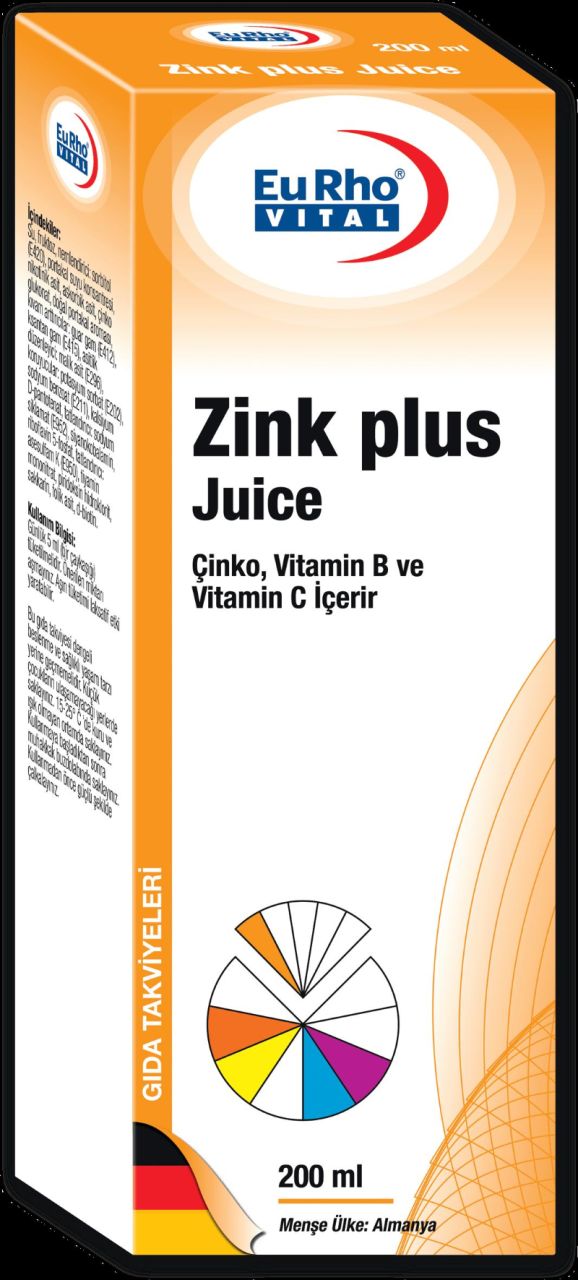 Eurho Vital Zink Plus Juice 200 Ml