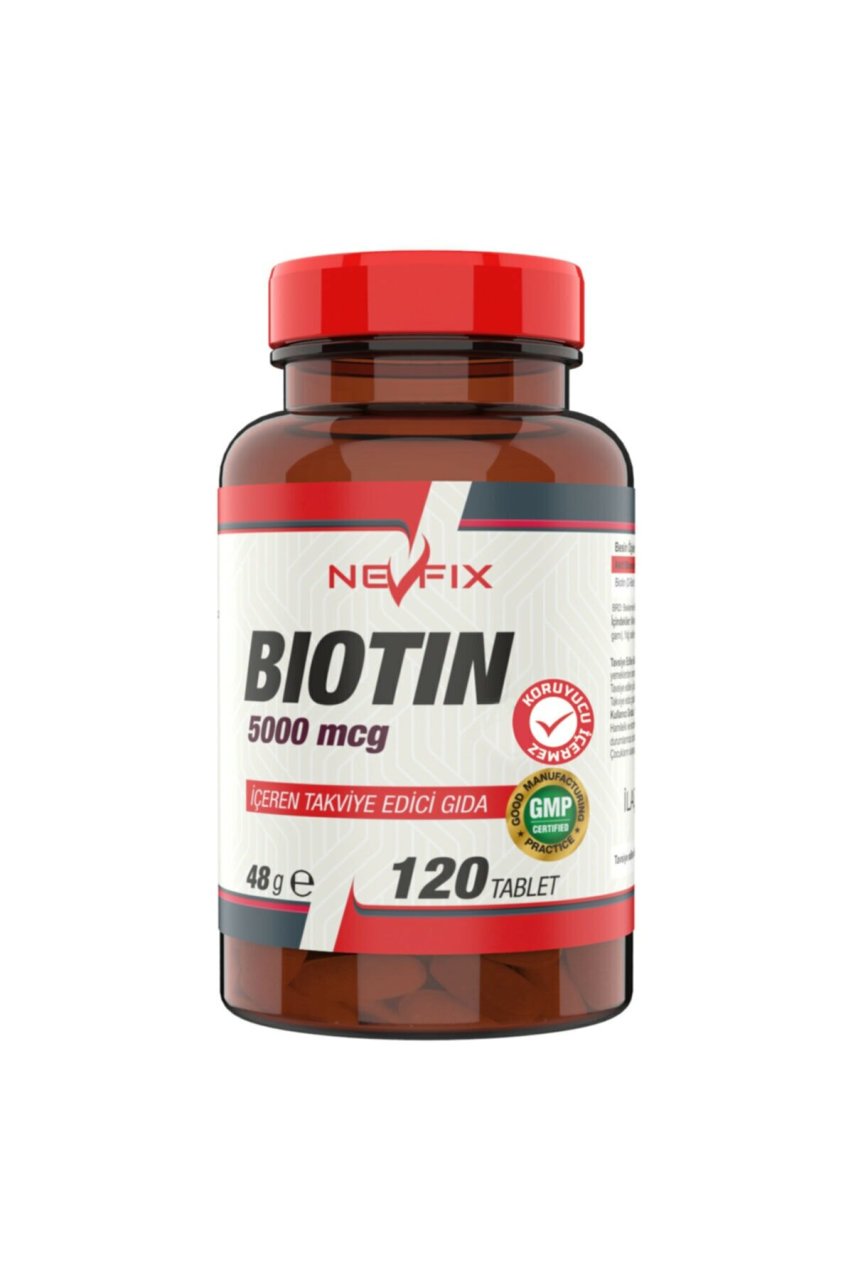 Nevfix Biotin 5000 Mcg 120 Tablet