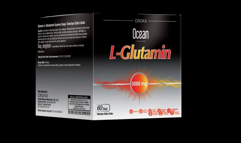 Ocean L-Glutamin 5000 mg 60 Saşe
