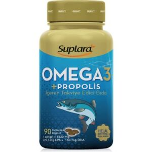 Suplara Omega 3 90 Yumuşak Kapsül