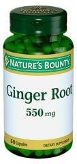 Nature S Bounty Ginger Root 550 Mg Kapsul