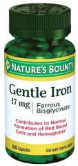 Nature S Bounty Gentle İron 17 Mg 60 Kapsul