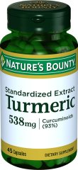 Nature S Bounty Turmeric (St.Ext) 538 Mg 45 Kapsül