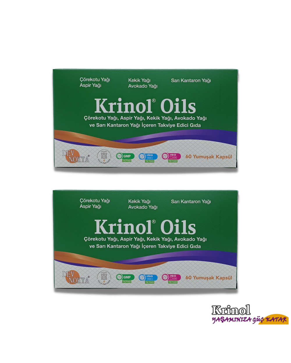 Krinol Oils 60 Yumuşak Kapsül