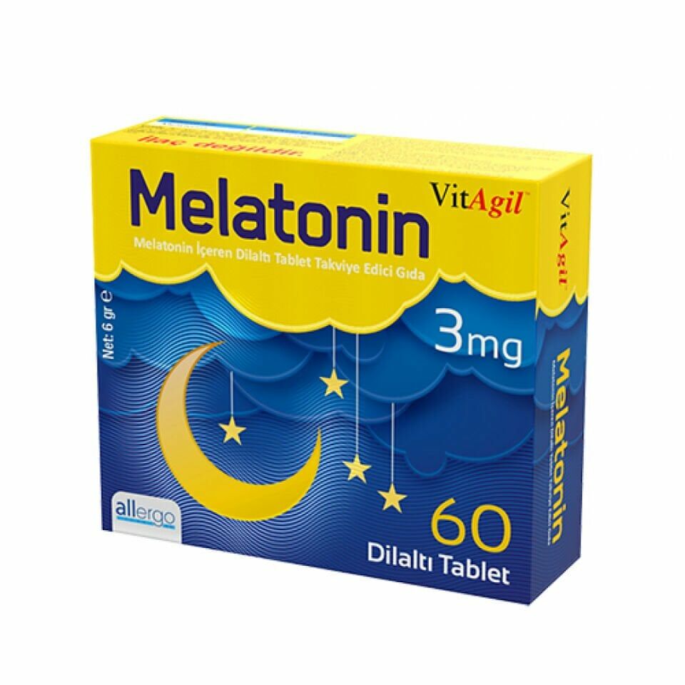 Vıtagıl Melatonın Dılaltı 60 Tab