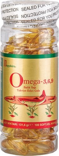 Sapphire Omega-3-6-9 200 Yumuşak Kapsül - 2 Adet