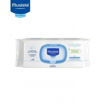 Mustela Yüz Temizleme Mendili Normal Cilt 70li