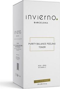 Invierno Barcelona LLC Canlandırıcı ve Rahatlatıcı Tonik Purity Balance Peeling Toner 200 ml