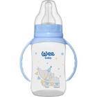 Wee Baby 744 Kulplu PP Biberon 150 ml - Mavi