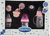 BabyTime BT206 5'li Biberon Seti - Pembe