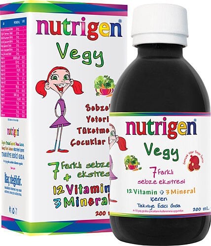 Nutrigen Vegy Şurup 200 ml