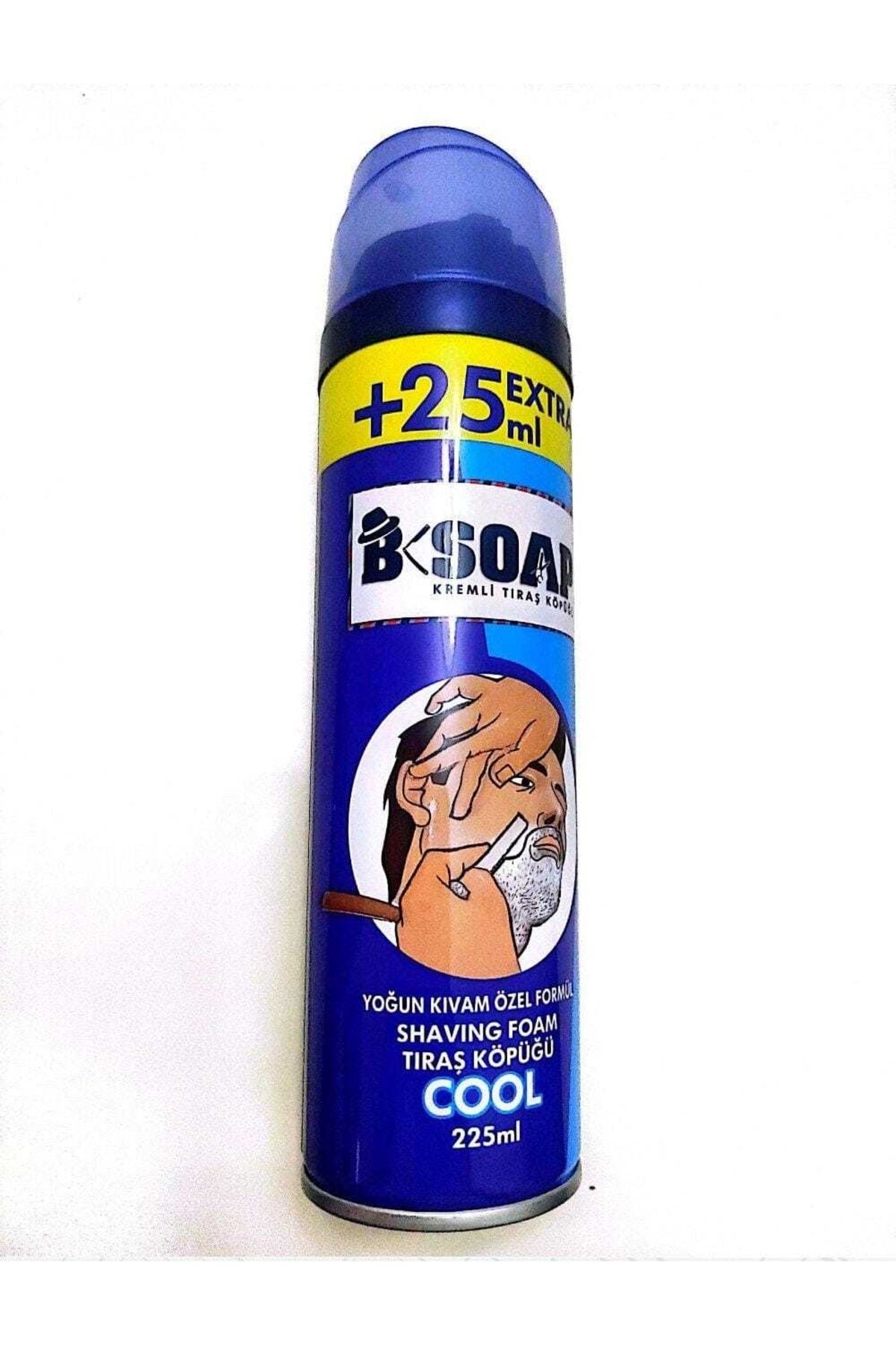 B-Soap Kremli Tıraş Köpüğü Cool 225 ml