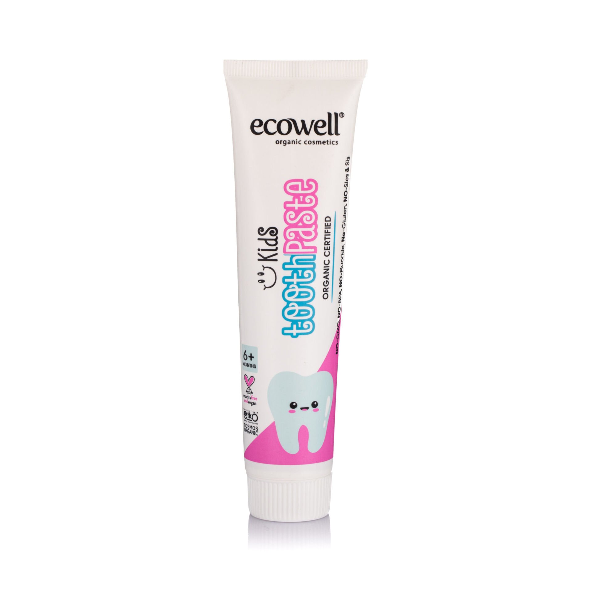 Ecowell Organik Çocuk Diş Macunu 75 gr