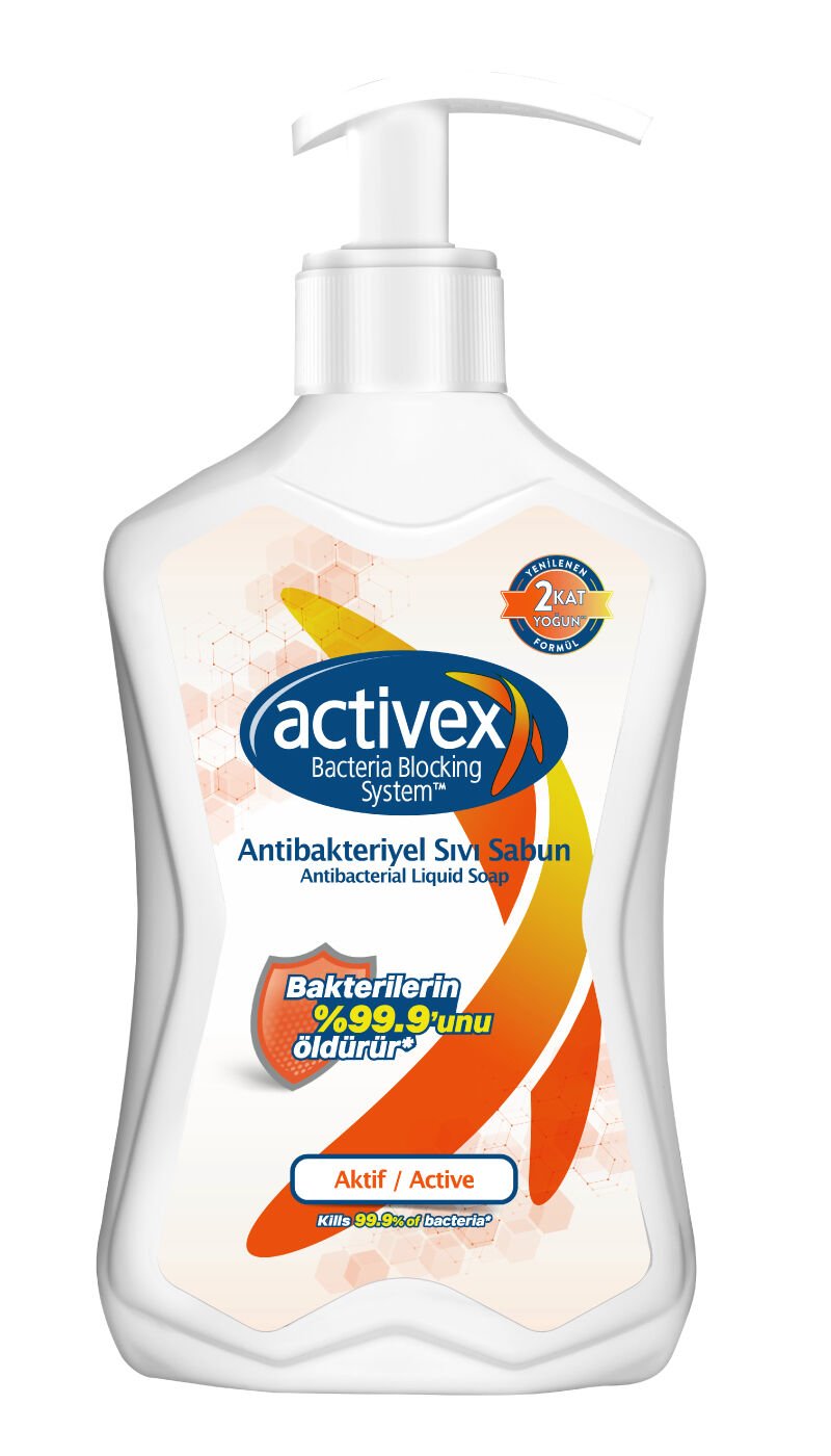 Actıvex Sabun Sıvı Aktıf 500 Ml