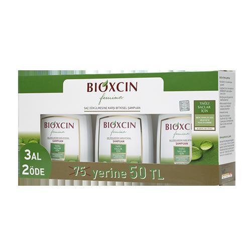 Bioxcin 3 Al 2 Öde Femina Yağli Şampuan