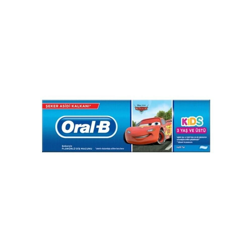 Oral-B Kids Çocuk Diş Macunu Cars 75 ml - İthal