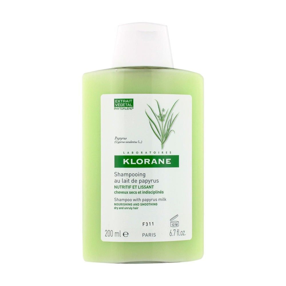 Klorane Shampooing au lait de Papyrus 200 ml Zor Şekle Giren Saçlar